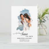 Invitation *~* MARIAGE ENREGISTRER LA DATE - AR6 Website QR P (Debout devant)