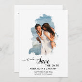 Invitation *~* MARIAGE ENREGISTRER LA DATE - AR6 Website QR P (Devant / Derrière)