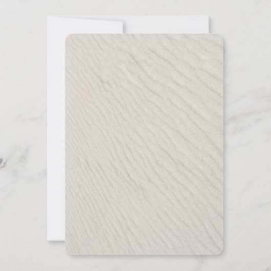 Invitation Mariage Enregistrer le calendrier des dates sur le (Dos)