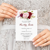 Invitation Mariage espagnol romantique et tropical