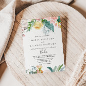 Invitation Mariage espagnol tropical