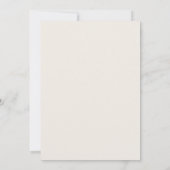 Invitation Mariage Eucalyptus au Feuillage Bleu Acier (Dos)