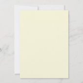 Invitation Mariage Eucalyptus au feuillage rose citron (Dos)