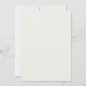 Invitation Mariage Eucalyptus Feuillage Ardoise Aqua (Dos)