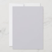 Invitation Mariage Eucalyptus Feuillage Beurre Lavande (Dos)