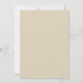 Invitation Mariage Eucalyptus Gris Feuillage Or Sarcelle (Dos)