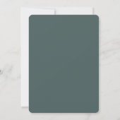 Invitation Mariage Eucalyptus moderne (Dos)