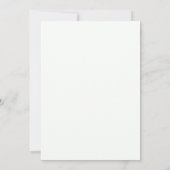 Invitation Mariage Eucalyptus Renoncule Bleu Acier (Dos)