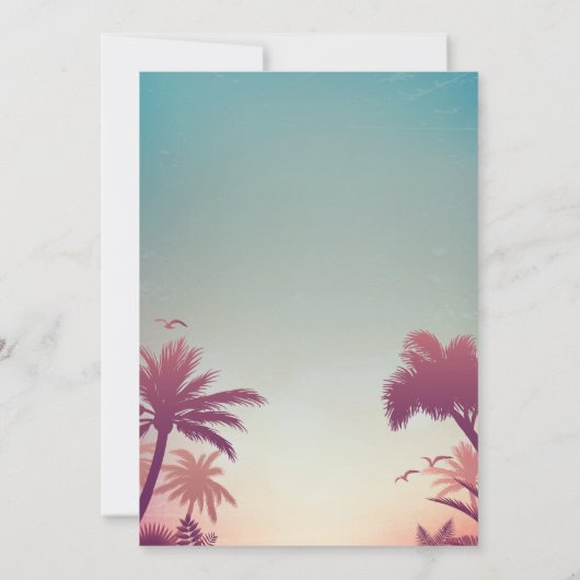 Invitation Mariage extérieur (Dos)