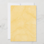 Invitation Mariage Faire Enregistrer Les Feuilles D'automne C (Dos)