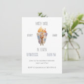 Invitation Mariage fait au Paradis Enterrement de Vie de Garç (Debout devant)