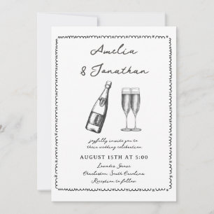 Invitation Mariage Fantaisiste