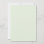 Invitation Mariage Fantaisiste de Printemps Violet (Dos)