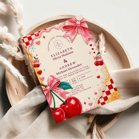Invitation Mariage Fantaisiste et Kitsch