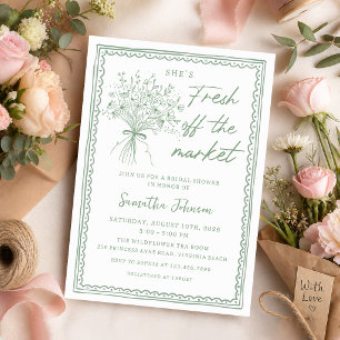 Invitation Mariage fantaisiste frais débarqué du marché Fête