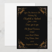 Invitation Mariage Fantastique de Conte de Fée  (Devant / Derrière)