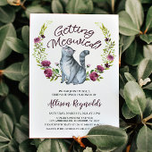 Invitation Mariage félin de Getting Meowied