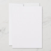 Invitation Mariage Feuillage Fleur de Blush (Dos)