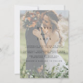 Invitation Mariage Feuille de l'Eucalyptus (Devant)