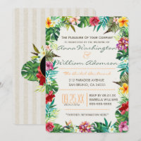 Mariage| Feuilles tropicaux, Flora & Ananas fantai