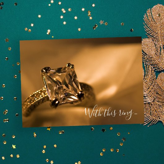 Invitation Mariage Fiançailles de ceinture coupe princesse