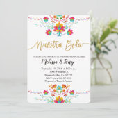 Invitation Mariage Fiesta Mexicaine Couples Douche (Debout devant)