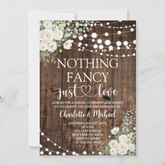 Invitation Mariage Fleur Blanche Rien de Fantaisiste Juste Am