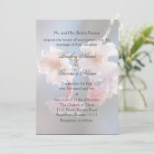 Invitation Mariage Fleur de Cerisier et Vers (Debout devant)