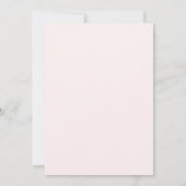 Invitation Mariage Fleur de Corail Chaud (Dos)