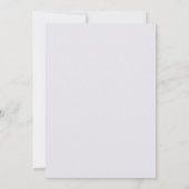 Invitation Mariage Fleur de Lilas Vin (Dos)