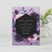 Invitation Mariage Fleur de Prunier Vespérale (Debout devant)