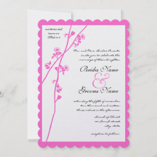 Invitation Mariage Fleur Fleur Fleur Rose