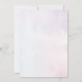 Invitation Mariage fleur sauvage (Dos)