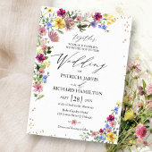 Invitation Mariage Fleur sauvage Boho