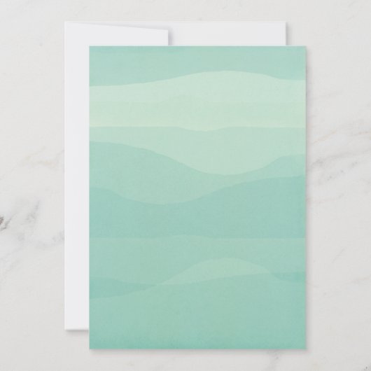 Invitation Mariage Fleur sauvage Boho moderne (Dos)