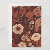 Invitation Mariage Fleur sauvage de Bourgogne (Dos)