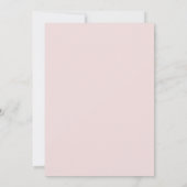 Invitation Mariage Fleur Sauvage Jaune Rosé (Dos)