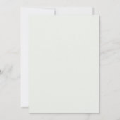 Invitation Mariage Fleur Sauvage Lilas (Dos)