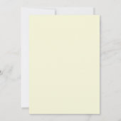 Invitation Mariage Fleur Sauvage Moutarde Prune (Dos)