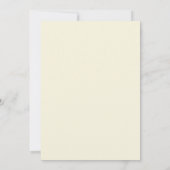 Invitation Mariage Fleur Sauvage Pervenche Beurre (Dos)