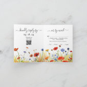 Invitation Mariage Fleur sauvage Spring Meadow (Intérieur)