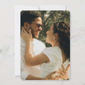 Invitation Mariage fleuri à ressort d'aquarelle pourpre (Dos)