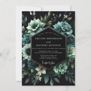 Invitation Mariage Fleurissant de Succulentes Sarcelles