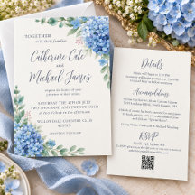 Mariage Fleuriste à Budget avec Hydrangea Bleu