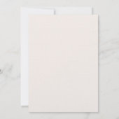 Invitation MARIAGE Fleurs de pêcher rose blush (Dos)