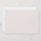 Invitation Mariage Fleurs Réelles Roses Roses En Bois Rustiqu (Dos)