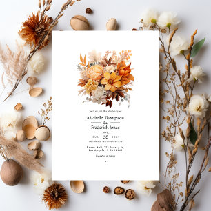 Invitation Mariage floral