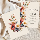 Invitation Mariage floral