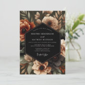 Invitation Mariage Floral Ambreux et Maussade (Debout devant)