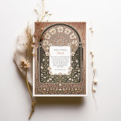 Invitation Mariage Floral Art Nouveau complexe